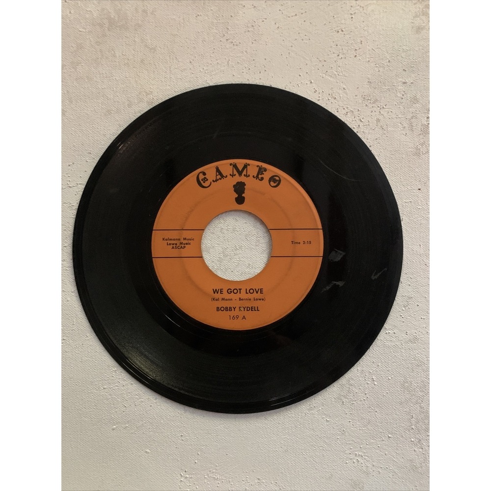 Bobby Rydell "We Got Love / I Dig Girls" 1959 C-169 7" 45 rpm Vinyl Record